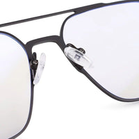 Avelora Grey Large Full Rim Rectangle Clip-on for Men & Women — Hashtag Eyewears
