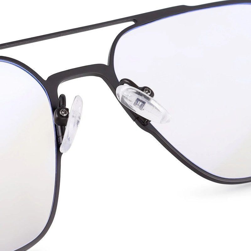 Avelora Grey Large Full Rim Rectangle Clip-on for Men & Women — Hashtag Eyewears