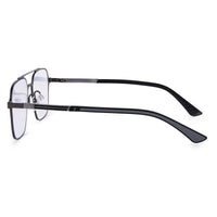 Avelora Grey Large Full Rim Rectangle Clip-on for Men & Women — Hashtag Eyewears