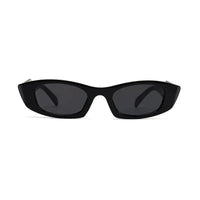 Avita | Black Large Full Rim Cateye Sunglasses for Women [UV-protected]