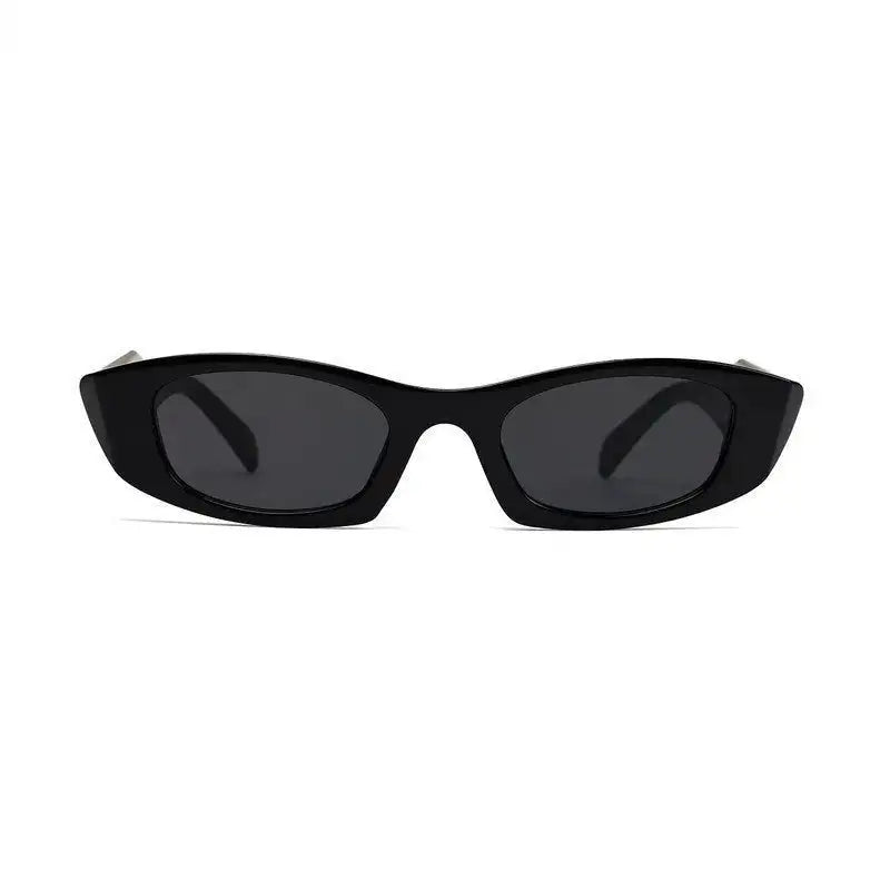 Avita | Black Large Full Rim Cateye Sunglasses for Women [UV-protected]