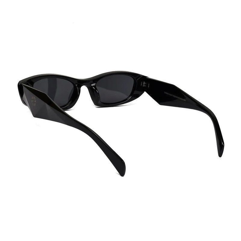 Avita Black Large Full Rim Cateye Sunglasses for Women — Hashtag Eyewears