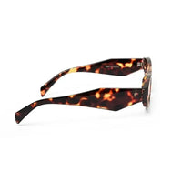 Avita | Brown Large Full Rim Cateye Sunglasses for Women [UV-protected]