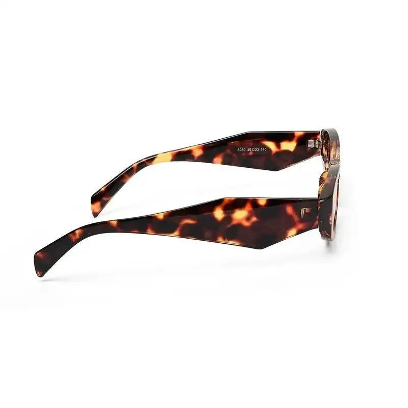 Avita | Brown Large Full Rim Cateye Sunglasses for Women [UV-protected]