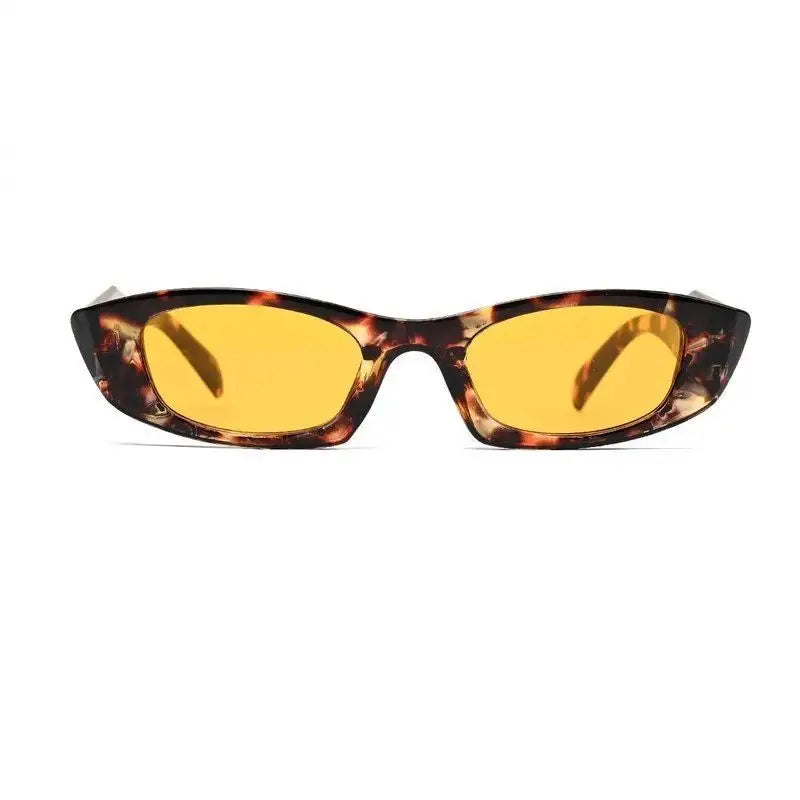 Avita | Brown Large Full Rim Cateye Sunglasses for Women [UV-protected]