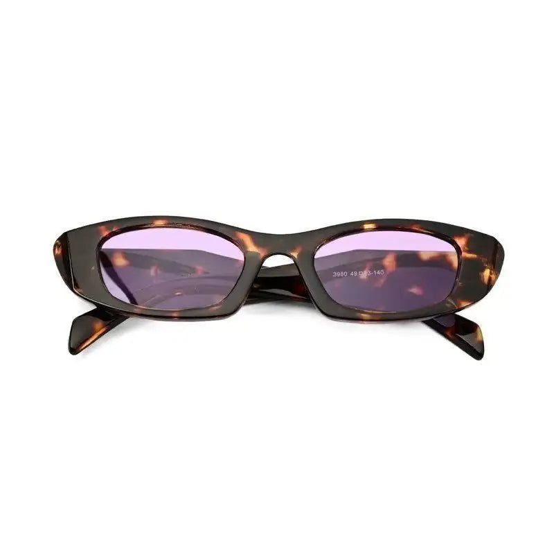 Avita | Brown Texture Large Full Rim Cateye Sunglasses for Women [UV-protected]