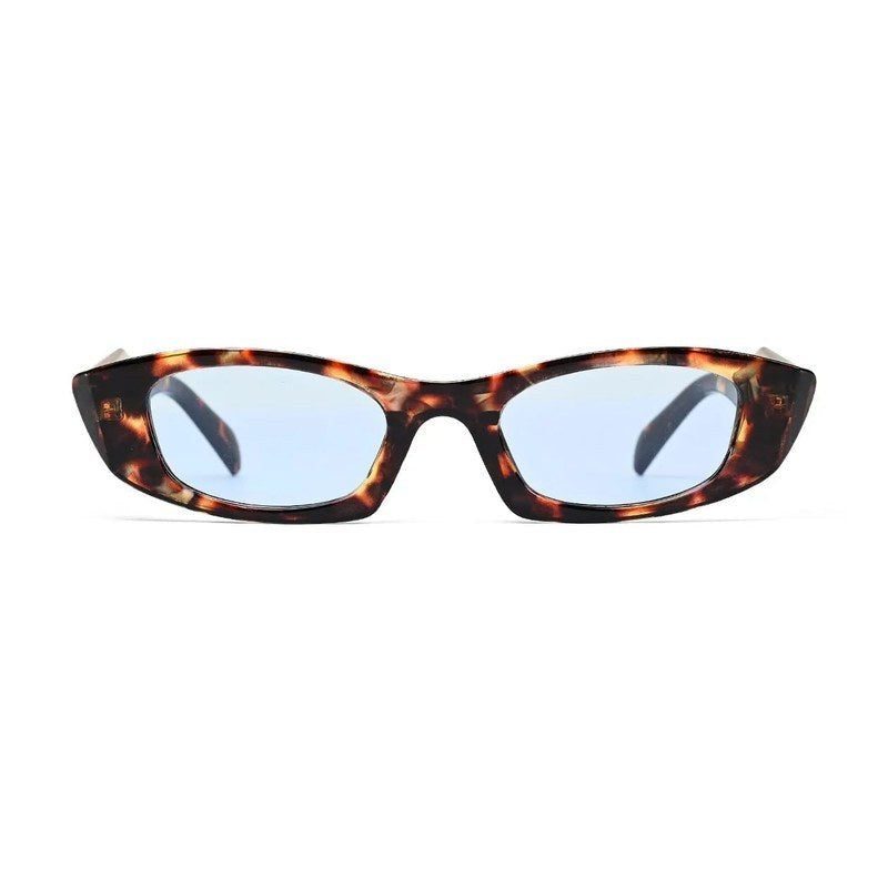 Avita Brown Texture Transparent Large Full Rim Cateye Sunglasses for Women — Hashtag Eyewears
