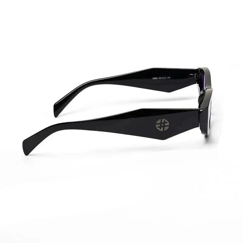Avita | Purple Large Full Rim Cateye Sunglasses for Women [UV-protected]