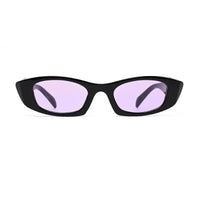 Avita | Purple Large Full Rim Cateye Sunglasses for Women [UV-protected]