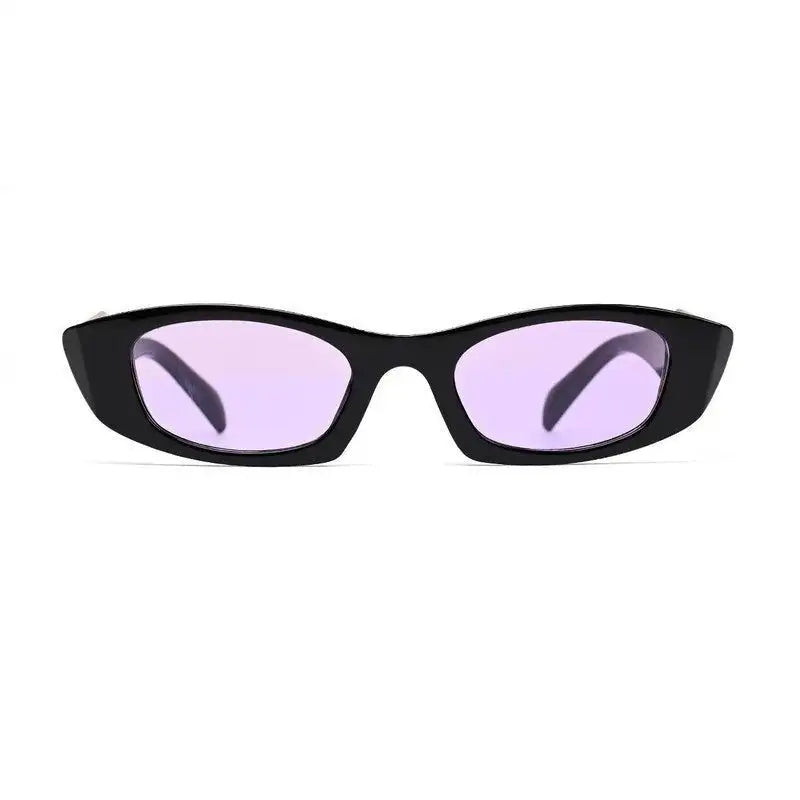 Avita | Purple Large Full Rim Cateye Sunglasses for Women [UV-protected]