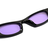 Avita | Purple Large Full Rim Cateye Sunglasses for Women [UV-protected]