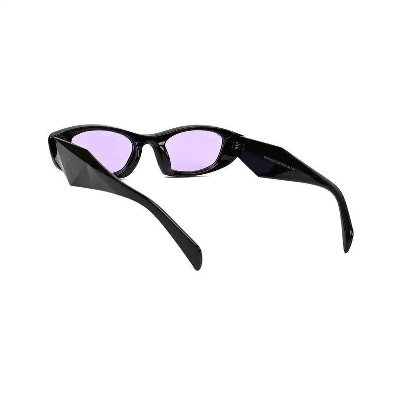 Avita | Purple Large Full Rim Cateye Sunglasses for Women [UV-protected]