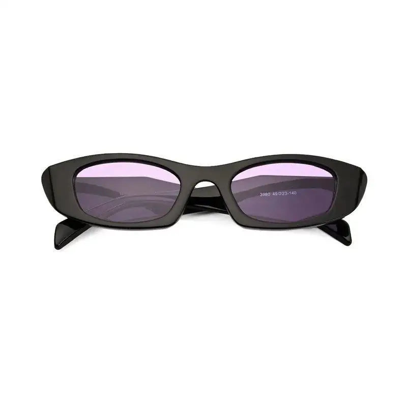 Avita | Purple Large Full Rim Cateye Sunglasses for Women [UV-protected]
