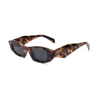 Avita | Tiger Texture Large Full Rim Cateye Sunglasses for Women [UV-protected]