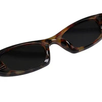 Avita | Tiger Texture Large Full Rim Cateye Sunglasses for Women [UV-protected]