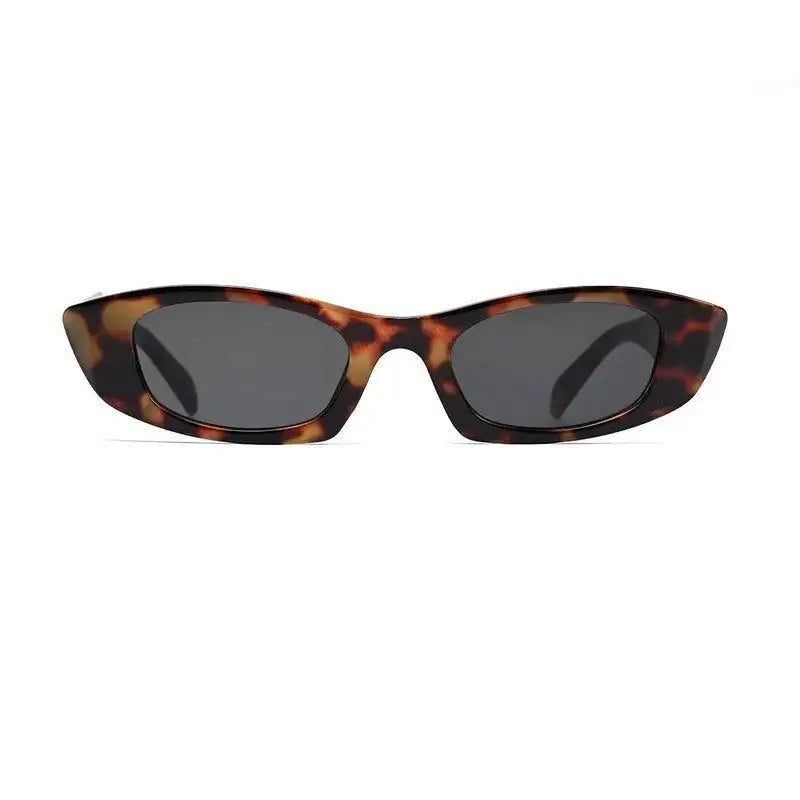 Avita | Tiger Texture Large Full Rim Cateye Sunglasses for Women [UV-protected]