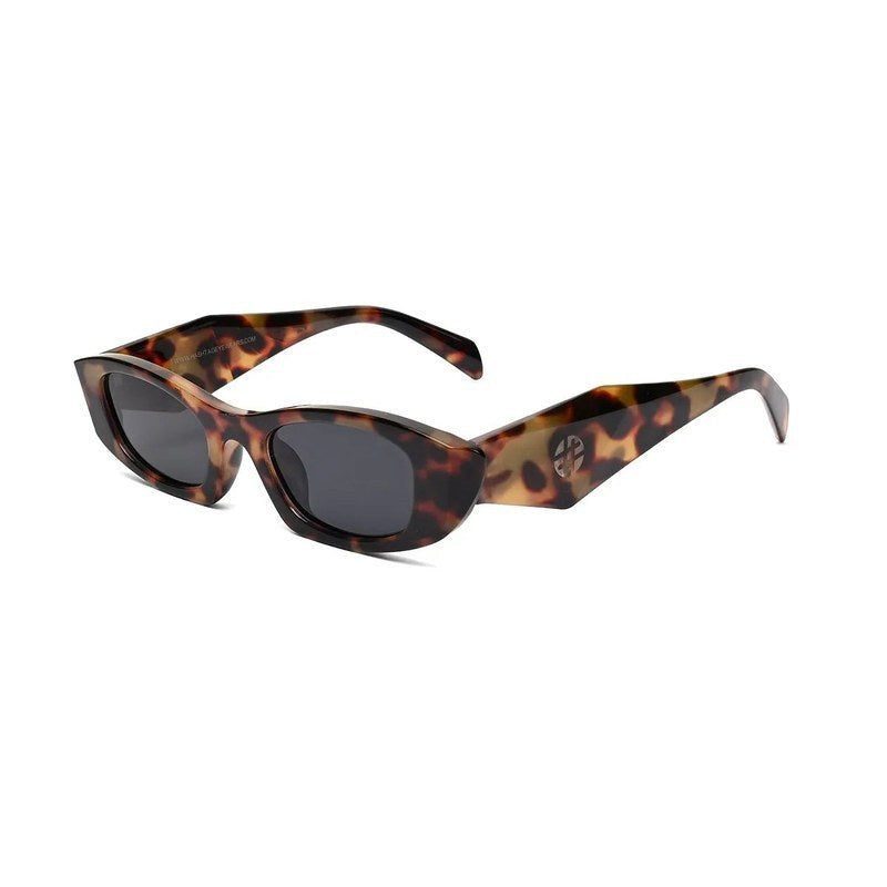 Avita Tiger Texture Large Full Rim Cateye Sunglasses for Women — Hashtag Eyewears