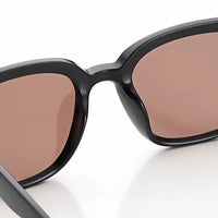 Lumor | Brown Medium Full Rim Square Sunglasses for Women [UV-protected]