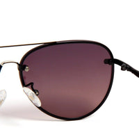 Nuvia Gradient Pink brown Medium Full Rim Aviator Sunglasses for Men & Women — Hashtag Eyewears