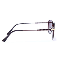 Nuvia Golden & Brown Medium Full Rim Aviator Sunglasses for Men & Women — Hashtag Eyewears