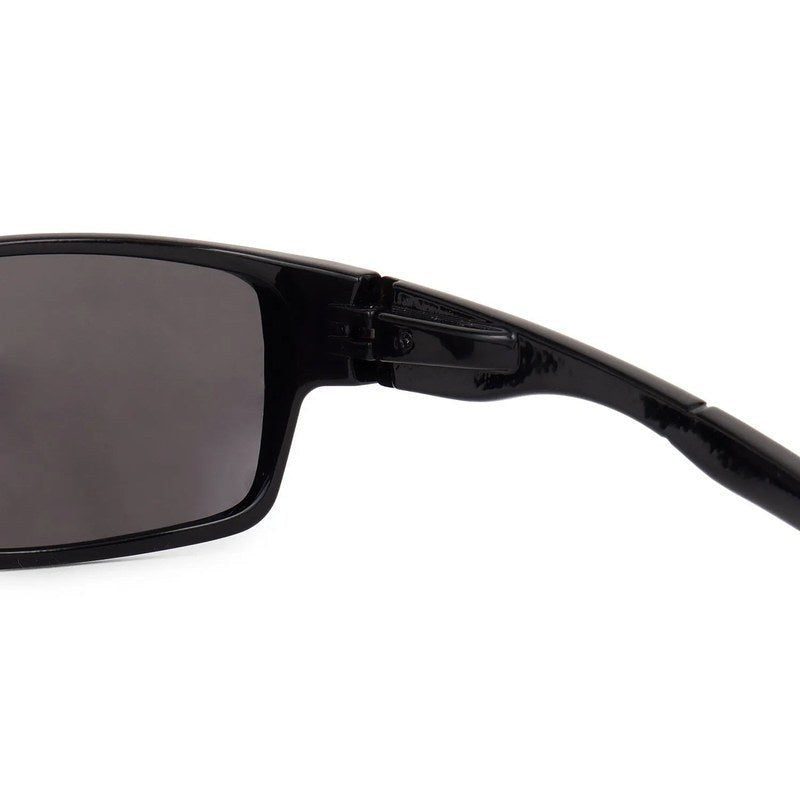 Blazara Black Medium Full Rim Sports Sunglasses for Men & Women — Hashtag Eyewears