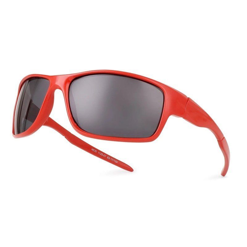 Blazara Red Medium Full Rim Sports Sunglasses for Men & Women — Hashtag Eyewears
