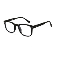 BluArmor Black Medium Full Rim SQUARE Computer Glasses for Men & Women — Hashtag Eyewears