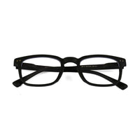 BluArmor Black Medium Full Rim SQUARE Computer Glasses for Men & Women — Hashtag Eyewears