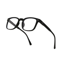 BluArmor Black Medium Full Rim SQUARE Computer Glasses for Men & Women — Hashtag Eyewears
