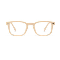 BluArmor Cream Medium Full Rim SQUARE Computer Glasses for Men & Women — Hashtag Eyewears