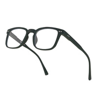BluArmor Green Medium Full Rim SQUARE Computer Glasses for Men & Women — Hashtag Eyewears