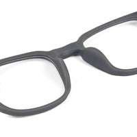 BluArmor Grey Medium Full Rim SQUARE Computer Glasses for Men & Women — Hashtag Eyewears