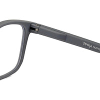 BluArmor Grey Medium Full Rim SQUARE Computer Glasses for Men & Women — Hashtag Eyewears