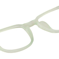 BluArmor Transparent Light Green Medium Full Rim SQUARE Computer Glasses for Men & Women — Hashtag Eyewears