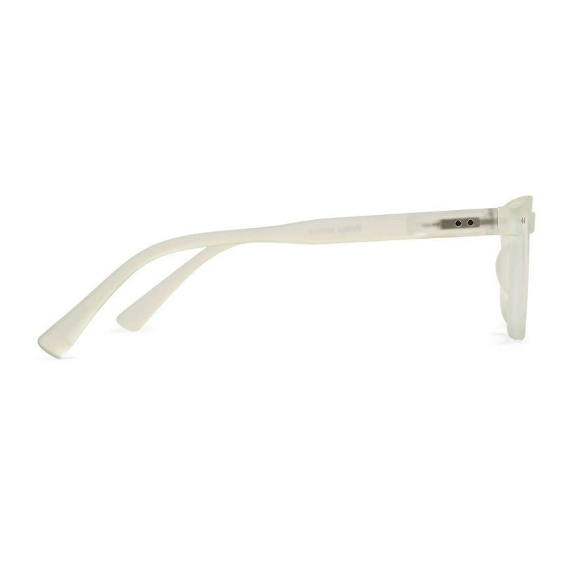 BluArmor Transparent Light Green Medium Full Rim SQUARE Computer Glasses for Men & Women — Hashtag Eyewears