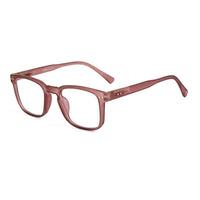 BluArmor Transparent Mate Maroon Medium Full Rim SQUARE Computer Glasses for Men & Women — Hashtag Eyewears