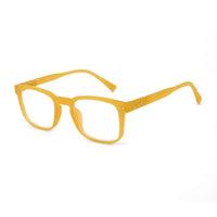 BluArmor Transparent Orange Medium Full Rim SQUARE Computer Glasses for Men & Women — Hashtag Eyewears