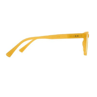 BluArmor Transparent Orange Medium Full Rim SQUARE Computer Glasses for Men & Women — Hashtag Eyewears