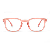 BluArmor Transparent Red Medium Full Rim SQUARE Computer Glasses for Men & Women — Hashtag Eyewears