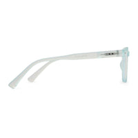 BluArmor Transparent Skyblue Medium Full Rim SQUARE Computer Glasses for Men & Women — Hashtag Eyewears