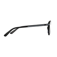 BluLite Black Medium Full Rim Square Computer Glasses for Men & Women — Hashtag Eyewears