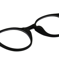 BluShield | Black Medium Full Rim Round Computer Glasses for Men & Women [Blue Block]