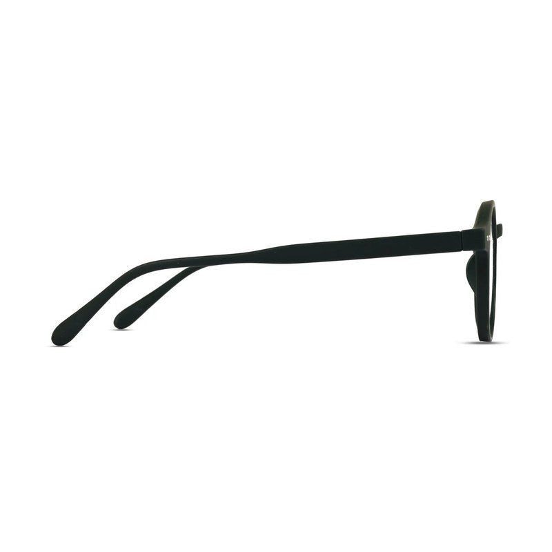 BluShield Green Medium Full Rim CIRCLE Computer Glasses for Men & Women — Hashtag Eyewears