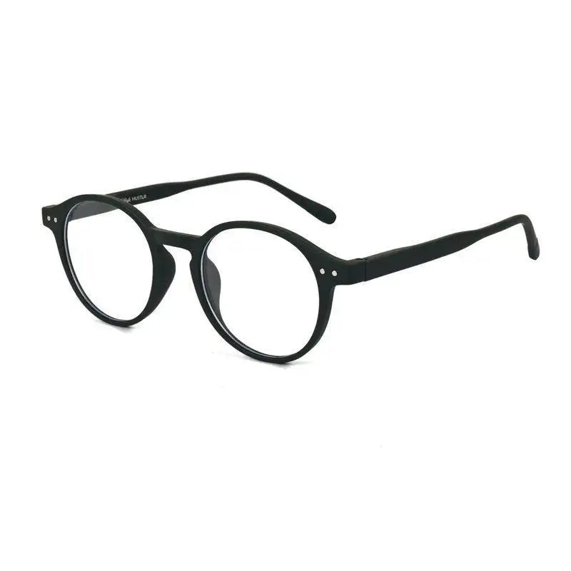 BluShield | Green Medium Full Rim Round Computer Glasses for Men & Women [Blue Block]