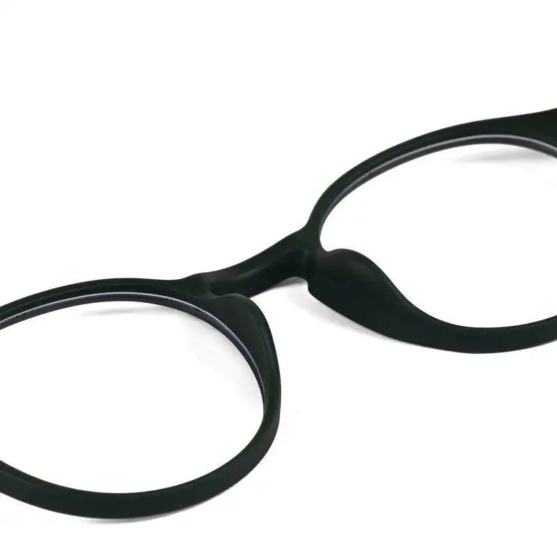 BluShield | Green Medium Full Rim Round Computer Glasses for Men & Women [Blue Block]