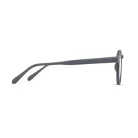 BluShield | Grey Medium Full Rim Round Computer Glasses for Men & Women [Blue Block]