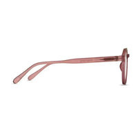BluShield | Transparent Mate Maroon Medium Full Rim Round Computer Glasses for Men & Women [Blue Block]