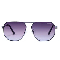 Sion Gradient Purple Medium Full Rim Haxagonal Sunglasses for Men & Women — Hashtag Eyewears