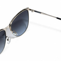 Hestara | Grey Medium Full Rim Cat eye Sunglasses for Women [UV-protected]
