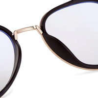 Caelium Golden & Brown Large Full Rim Aviator Clip-on for Men & Women — Hashtag Eyewears
